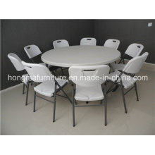5FT Hotsale mesa redonda plegable para uso de eventos